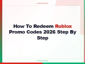 How to Redeem Roblox Promo Codes 2026: Step-by-Step Guide