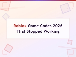 Expired Roblox Game Codes 2026 That Stopped Working – Full List