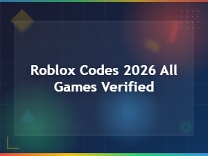 Roblox Codes 2026 – All Games Verified & Working Promo Codes List