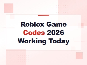 Roblox Game Codes 2026 Working Today - Updated Free Codes