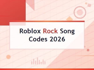 Roblox Rock Song Codes 2026 - Latest Music Id List